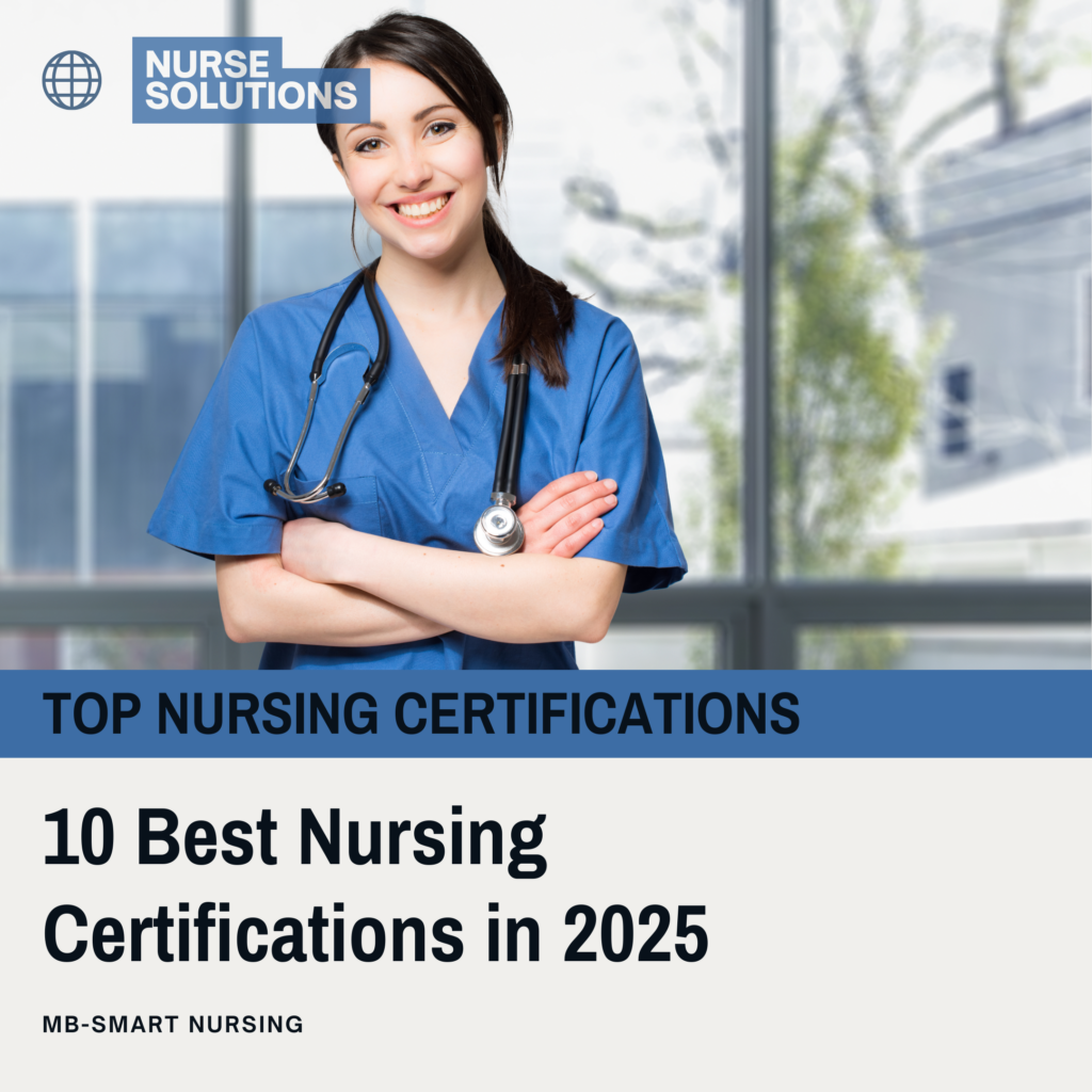 10 Best Nursing Certifications in 2025 to Skyrocket Your Career